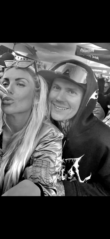 Annika och Marcus på ett vinteräventyr