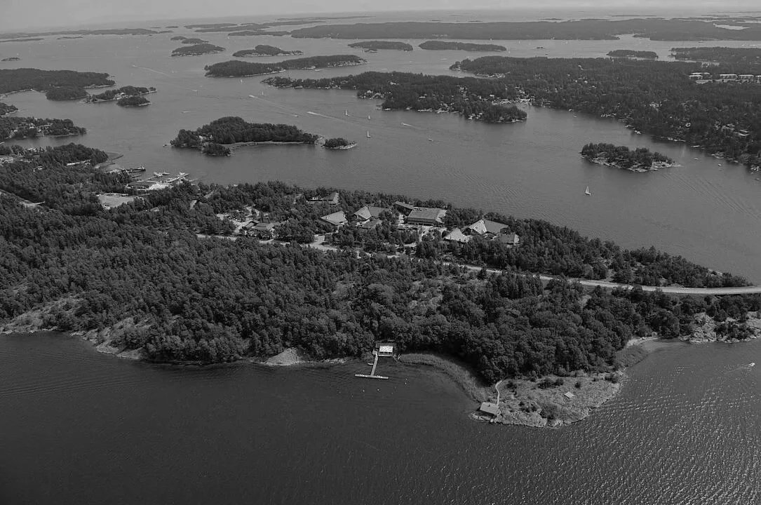 Djurönäset och öarna runt omkring, från originalinbjudan